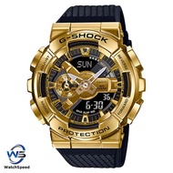 NEW CASIO G-Shock GM-110G-1A9 Youth Metal Gold Stainless Steel Bezel Watch GM110G1A9