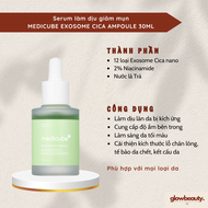 Serum làm dịu giảm mụn 30ml MEDICUBE Exosome Cica Ampoule