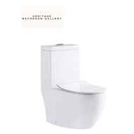 Vera A032T Tornado Flushing One-Piece Toilet Bowl