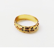 Bangkok Gold Ring 916 Gold Ring for Adults Exactly 916 Gold