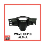 METER COVER BLACK HONDA WAVE100R WAVE CX110 ALPHA