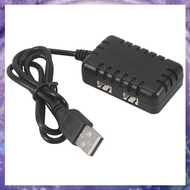 (Y W Z H)2S 7.4V 2-In-1 Charger with XH-3P Connector Plug for AX24 SCX24 UTB18 SCX24 RC Cars & Truck