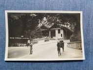 明信片 1920年代 香港 山頂纜車總站 相片
