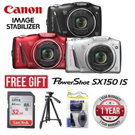 CANON POWERSHOT SX150 IS SUPER ZOOM DIGITAL CAMERA COMPACT CAMERA CCD SENSOR CANON DIGITAL POINT AND