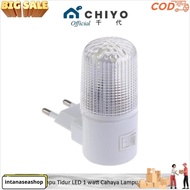 CAHAYA Chiyo Living - 1 Watt LED Night Light White LED Night Light G Energy Saving