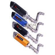 [kkdmm] DUKE 125 DUKE200 DUKE390 DUKE250 Motorcycle Exhaust full system middle pipe Muffler for KTM 