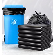 Thicken 50pcs Trash bag Garbage bags Black Plastic Bag for 30/50/100/120/240L trash bin