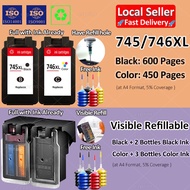 Compatible Canon 745XL 746XL Canon 745 Ink Canon 746 Ink Refill for TS207 TS307 iP2870s MG2570S MG30