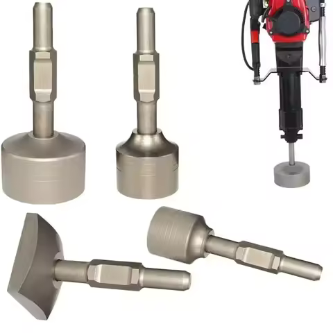 65A Shank T-type Post Pile Driver Long Ground Rod Pile Driver Drives Into T-type Posts, Fence Posts 