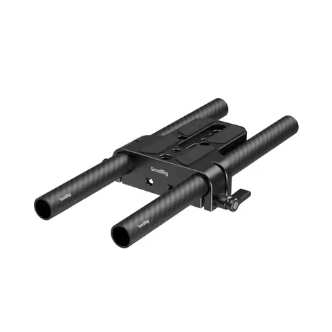 SmallRig Bottom Mount Plate with Dual 15mm Rod Clamp for Sony A7SIII Canon R6Panasonic Cages, Mainst