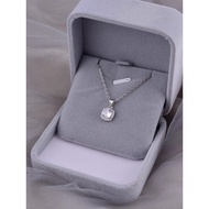 💎Real Moissanite💎PT950 Diamond Necklace Pendant Moissanite Necklace/Moissanite Pendant项链