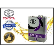Toyota ATF CVT FE - 4L Auto Transmission Fluid CVT-FE - 4Liter 08886-02505