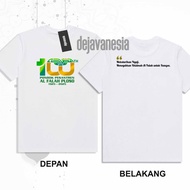 DJVNS T-shirt Baju Kaos Satu Abad Ploso Full Katun Combed Premium Lengan Pendek Pria Wanita