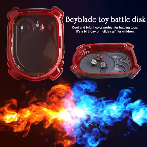 Top Arena Blade Burst Stadium Combat Arena Attack Battle Plate Plastic Toys For Boy Educational Gift
