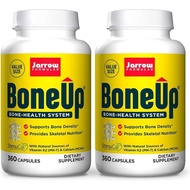 Jarrow Formulas BoneUp - 360 Capsules, Pack of 2 - Micronutrient Formula for Bone Health - Includes 