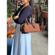 LOLA'S Sadie Bag Baguette Shoulder Bag Vegan Suede Leather