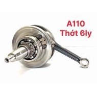 Den WAVE A110 / Blade 110 / RSX 110 fi + 6 journeys (Total journey 61.5), 100mm arm (for 6mm cutting