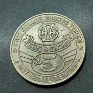 Genting Highland 5 Dollar Token 1990
