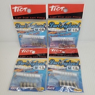 TICT Japan Ajing Micro Dart Jig Head Light Game Fishing Hook M Size