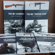 (LeoBooks) OSPREY WEAPONS - M1 Carbine M3 M38 Submachine Guns Piat US Combat Shotgun Buku Inggeris (