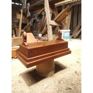 Aesthetic ashtray furniture | Grave ashtray | Selected teak wood ashtray | Minimalist ashtray