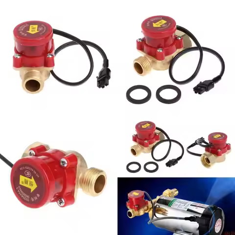 Q84D G1/2 Male Thread Circulation Water Switch 220V 60-90W Compact