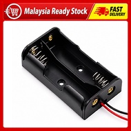 2AA Battery Holder 2 Slot AA with Wire Lead