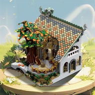 Building Blocks LOTR-Council of Elrond Assembled Model Small Particle Toy Ornaments n