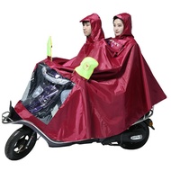 KY/🌳Wholesale Wuyang Honda Pedal Motorcycle Jiameisi Raincoat Electric Car Double Extra Large Poncho for Single Men S2HP
