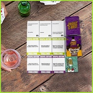 Family Board Games Song Lyrics Playing Cards Interactive Challenge Board Games Includes 70 Cards Bac