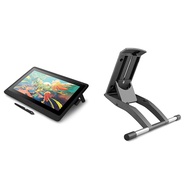 Wacom Cintiq 16 Drawing Tablet with Screen (DTK1660K0A) Bundle with Wacom Cintiq Adjustable Stand