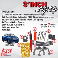 3 Inch Lift Up Combo Package 4x4 Toyota Hilux accessories Ford Ranger accessories Mitsubishi Triton 