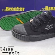 รองเท้านักเรียน Breaker 4x4 มี 3 สี นํ้าตาล ขาว ดำ ไซส์ 31-45