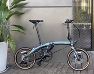 2025 DAHON MU P9 9速 16吋 349 平焊鋁合金折叠車 送水架前後蛙燈叮叮