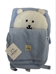 Joke Bear and Friends 藍色毛毛熊仔背包