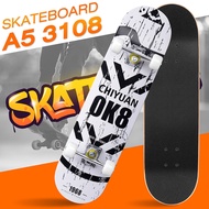 สเก็ตบอร์ด มืออาชีพ สเก็ตบอร์ดแฟชั่น สำหรับเด็กเเละผู้ใหญ่ skateboard รุ่น 3108