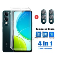 4 in 1 Screen Protector For Vivo Y29s Y29t Y04 VivoY29s VivoY29t 5G 4G 2025 Clear View Tempered Glas