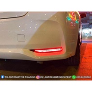 Toyota Altis 2020 -- Rear Bumper Reflector (Light Bar Fashion Look)