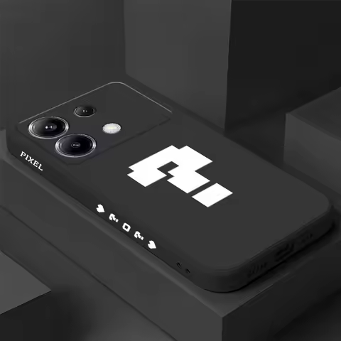 Pixel Question Phone Case For Xiaomi Poco F8 F7 X7 X6 F6 M6 M5 M5S F5 X5 F4 X4 M4 F3 M3 X3 Pro 4G 5G