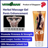 Vitroman Formula XP -20% Mucuna Colletti Extract Enhance Blood Flow Strongest MaleTesto Enhancement Gel For Man