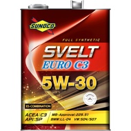 SUNOCO SVELT EURO 5W30 ACEA: C3 API: SP/CF Full Synthetic Es-Combination Ester Technology (4L)