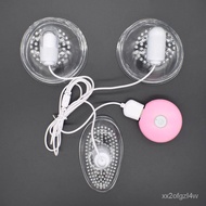 Three-Head Rechargeable Shock-Absorbing Breast Massager Double Shock Frequency Modulation Women's Masturbation Tool Adul