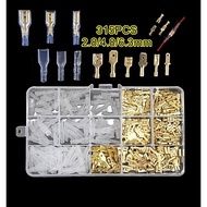 315pcs Wire Connector Crimp 2.8/4.8/6.3mm Crimping Terminals Connector Insulated Seal Crimp Terminal