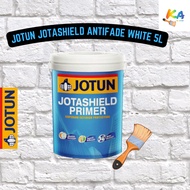 5L JOTUN JOTASHIELD ANTIFADE 0001 WHITE Cat Dinding Luar Rumah Exterior Wall Paint Superior Protection