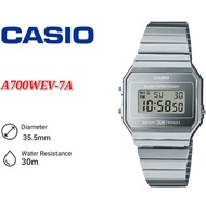 Casio Vintage A700WEV-7A Silver Stainless Steel Youth Watch - A700W