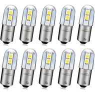 Ruiandsion BA9S Mentol LED 120V AC/DC Miniatur Bayonet 9mm Tapak BA9s 3030 4SMD Mentol Pengganti LED