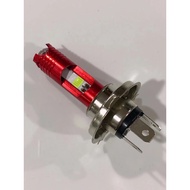 FRONT BULB H4 LED WHITE+BLUE
