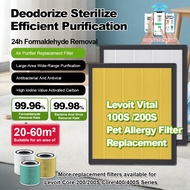 Replacement Compatible With Levoit Vital 100s/200s Pets Air Purifier Levoit Core200&200S/Core400&400