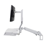 Ergotron SV Combo Arm with Worksurface & Pan Keyboard & Monitor Mount Workstation 45-583-216 45-583-