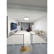 Perforated isolation railing for pets, indoor children's fence, safety gate for stairways, non-block